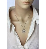 Seven-star pendant - 14 carat gold