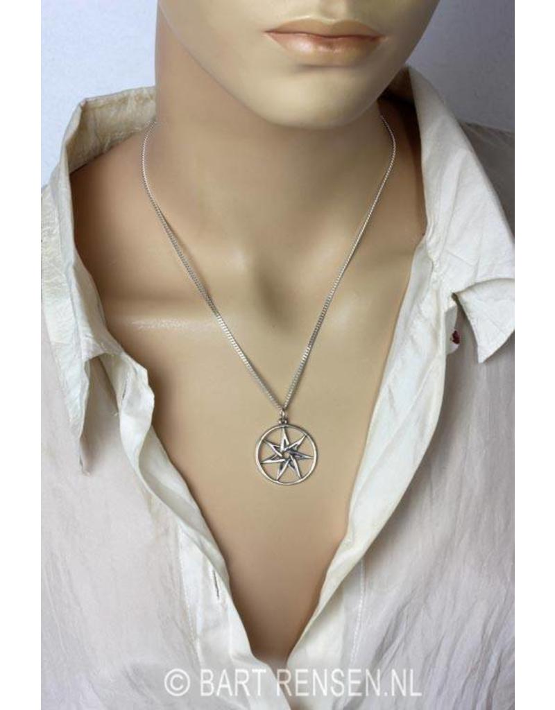 Seven-star pendant - 14 carat gold