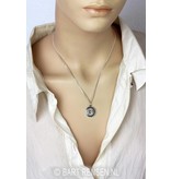 Crown Chakra pendant - amethyst - 14 carat gold