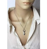 Mother Earth pendant - 14 carat gold