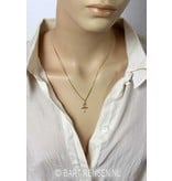 Small Ankh pendant - 14 crt gold