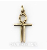 Ankh of Isis pendant - 14 carat gold