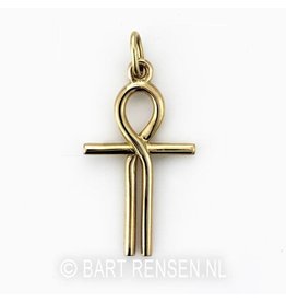 Golden Ankh of Isis pendant