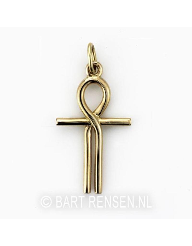 Ankh van Isis hanger - 14 krt goud