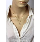 Ankh of Isis pendant - 14 carat gold