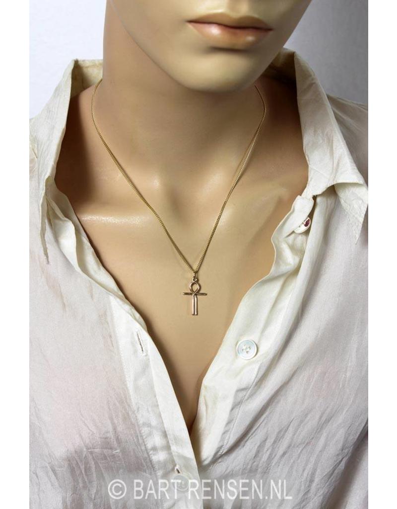Ankh van Isis hanger - 14 krt goud