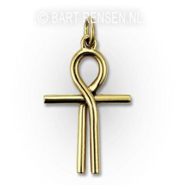 Gouden Ankh van Isis hanger -