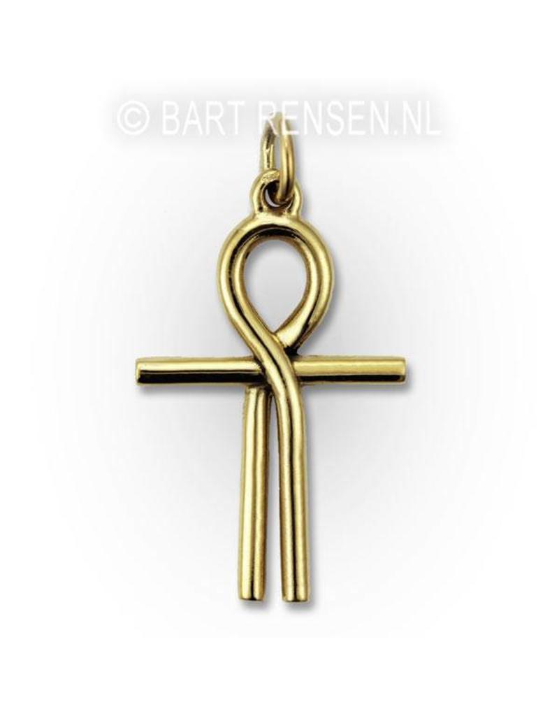 Ankh of Isis pendant - 14 carat gold
