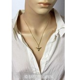 Let Go pendant - 14 crt gold