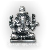 Ganesha pendant - 14 carat gold