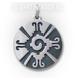 Hunab Ku pendant - 14 carat gold