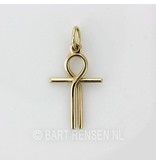 Ankh of Isis pendant - 14 carat gold