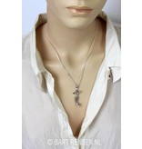 Mermaid pendant - sterling silver