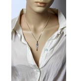Chakra hanger - met edelsteen - echt zilver
