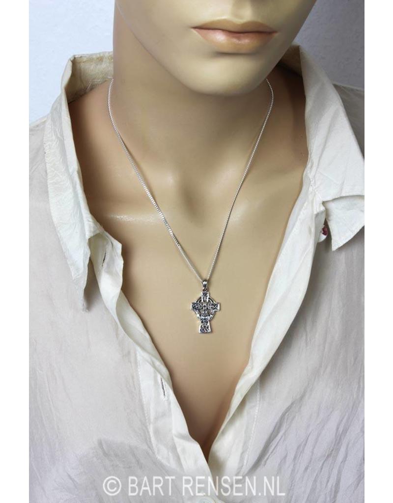 Celtic Cross pendant - sterling silver