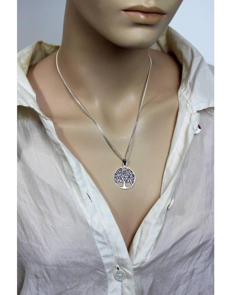 Tree of life pendant - sterling silver