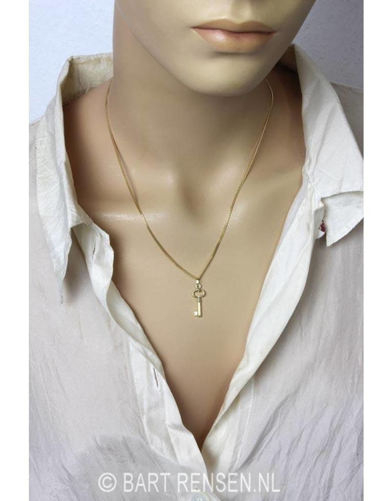Key pendant - 14 carat gold