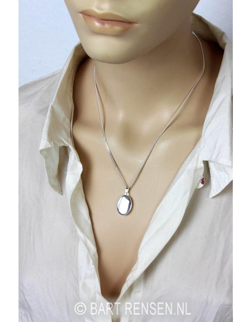 Locket pendant - sterling silver