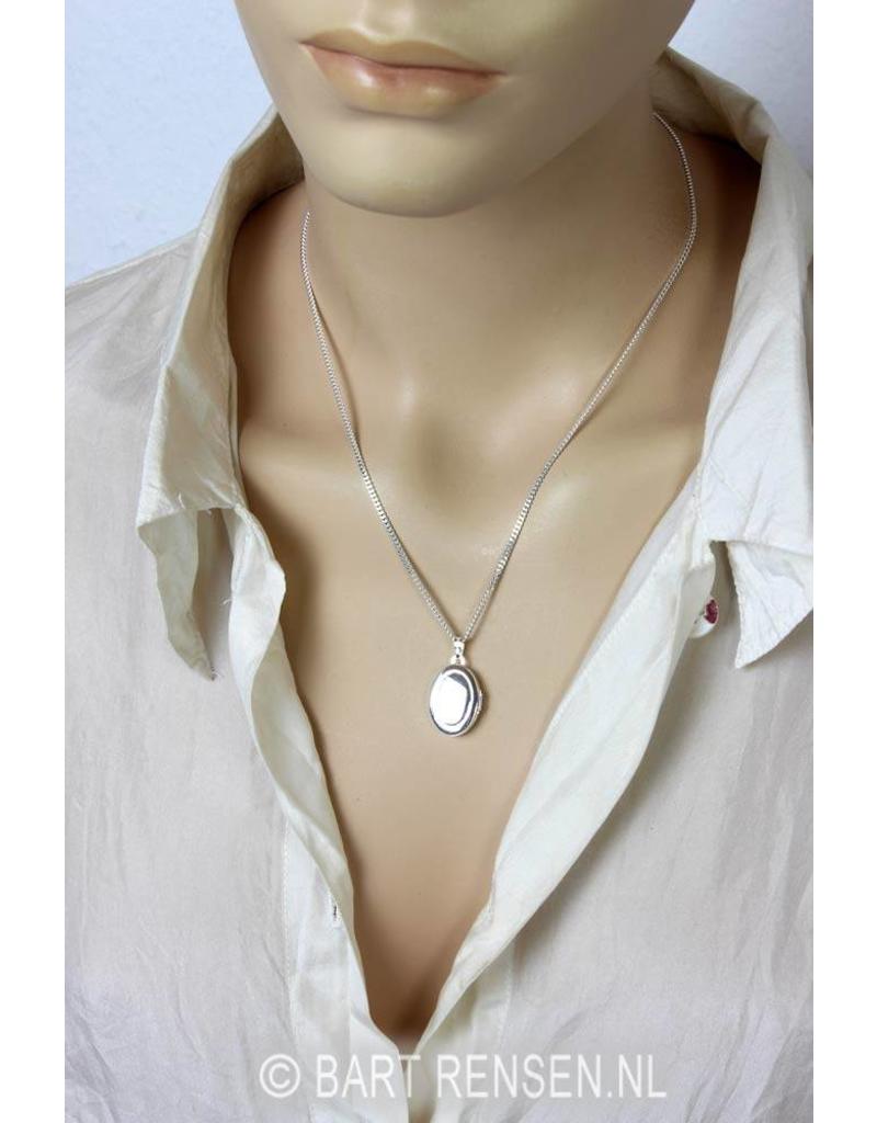 Locket pendant - sterling silver