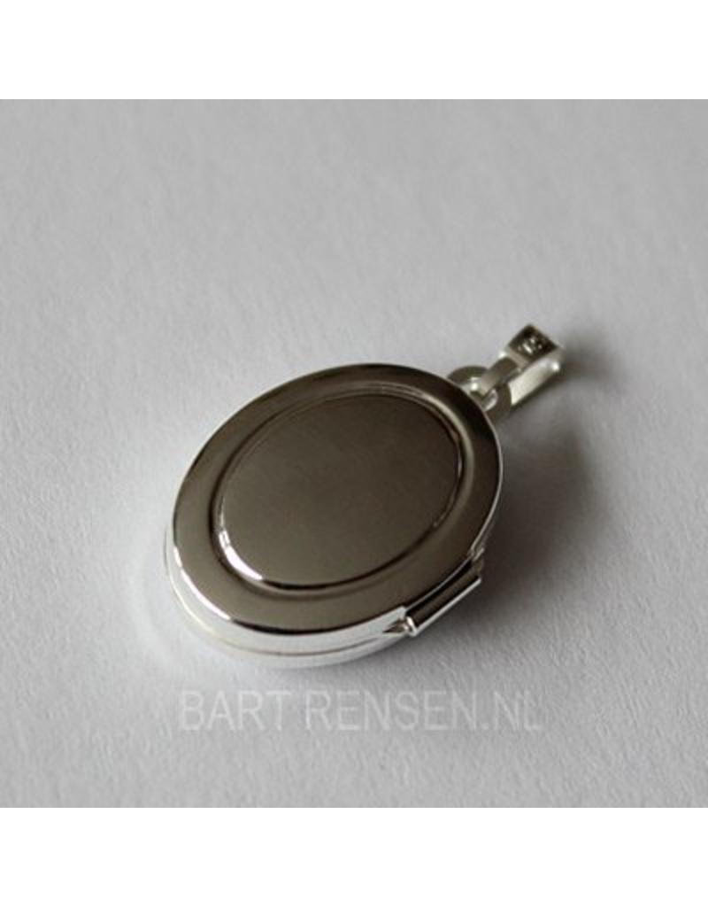 Locket pendant - sterling silver