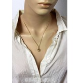 Crown pendant - 14 crt gold