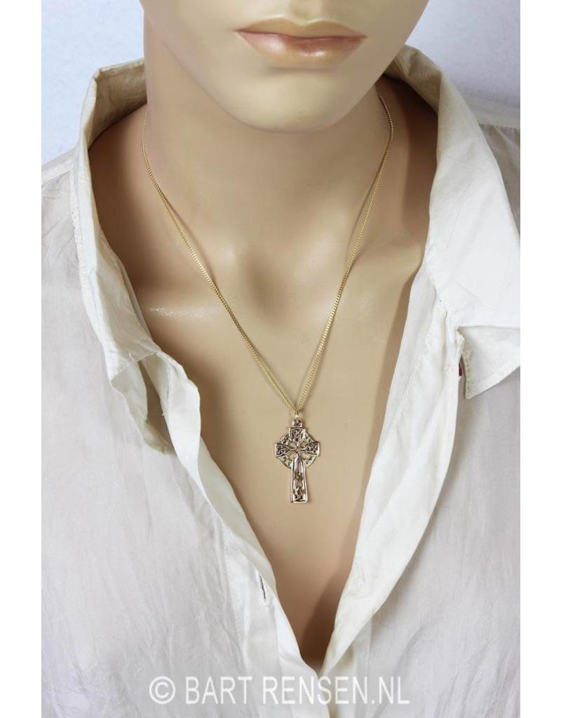 Keltisch Kruis hanger - 14 krt goud