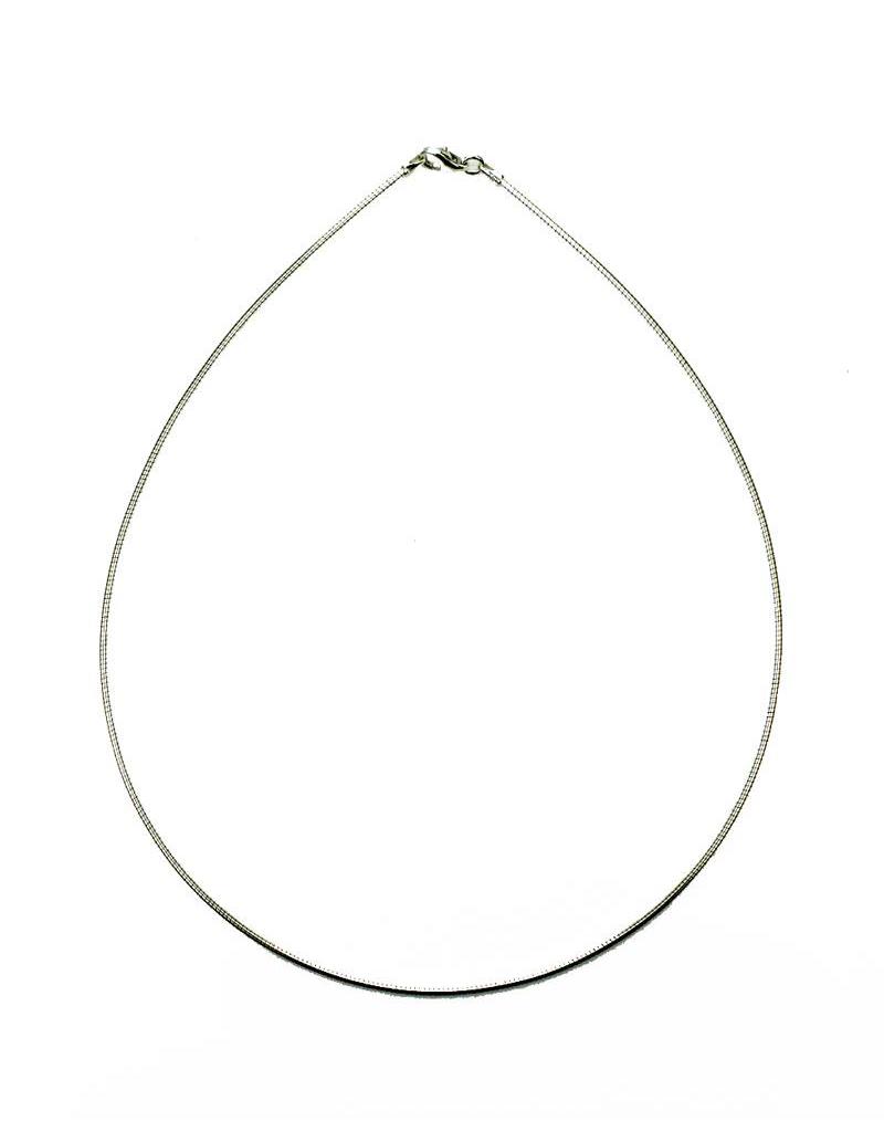 Omega ketting - echt zilver