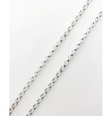 Jasseron Necklace - sterling silver