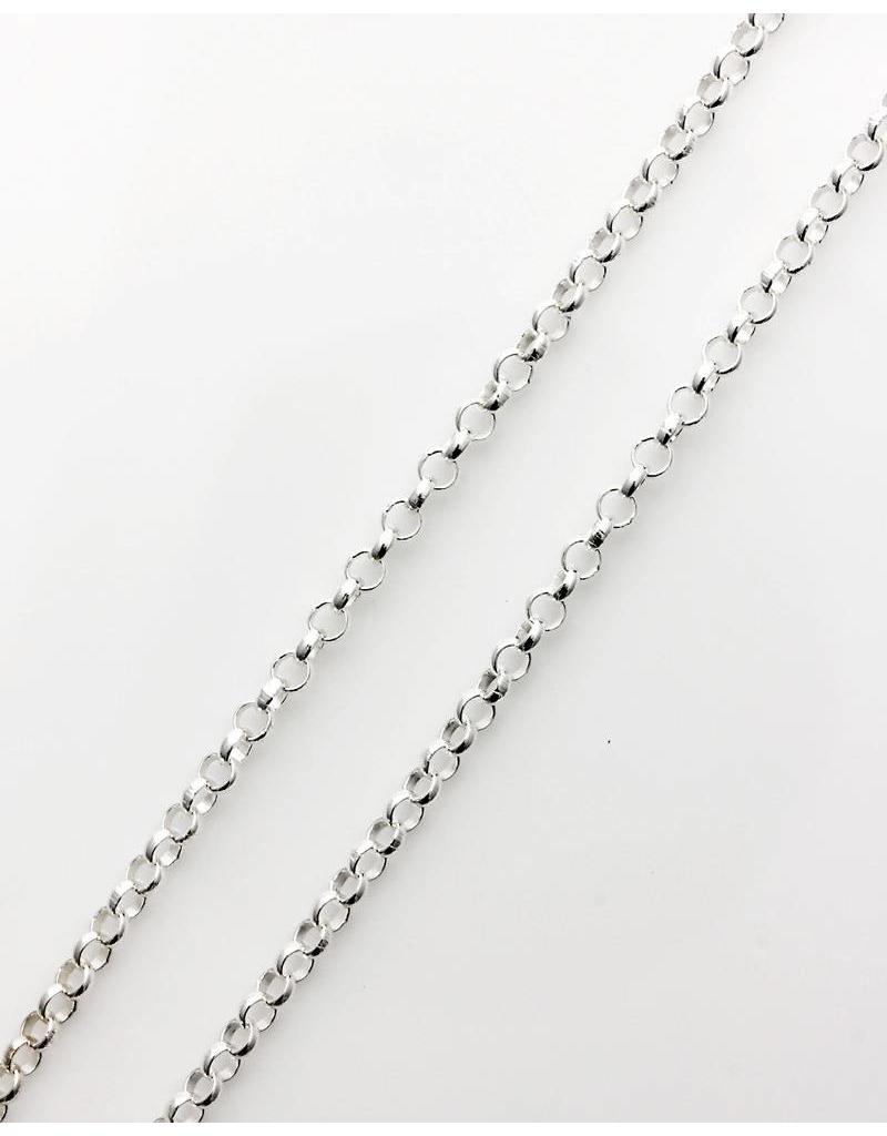 Jasseron Necklace - sterling silver