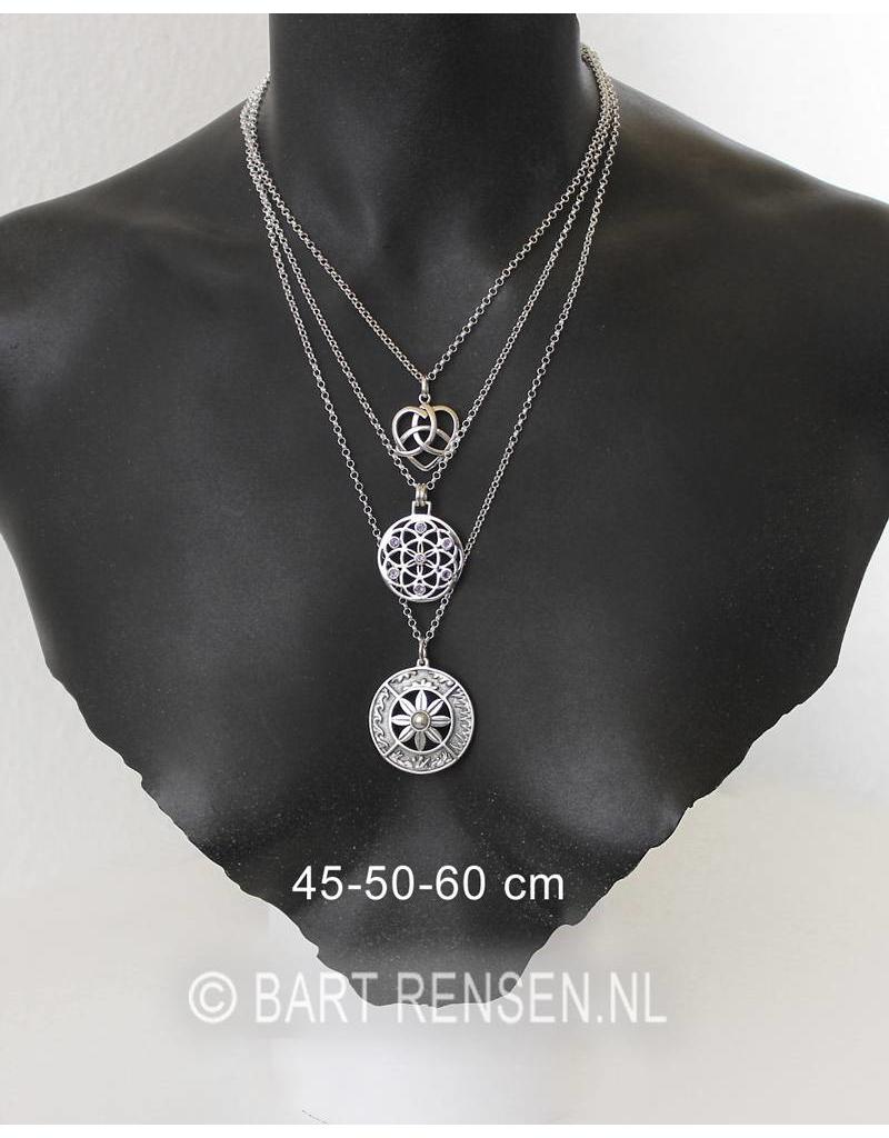 Jasseron Necklace - sterling silver