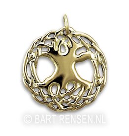 Celtic Tree of Life pendant  - gold