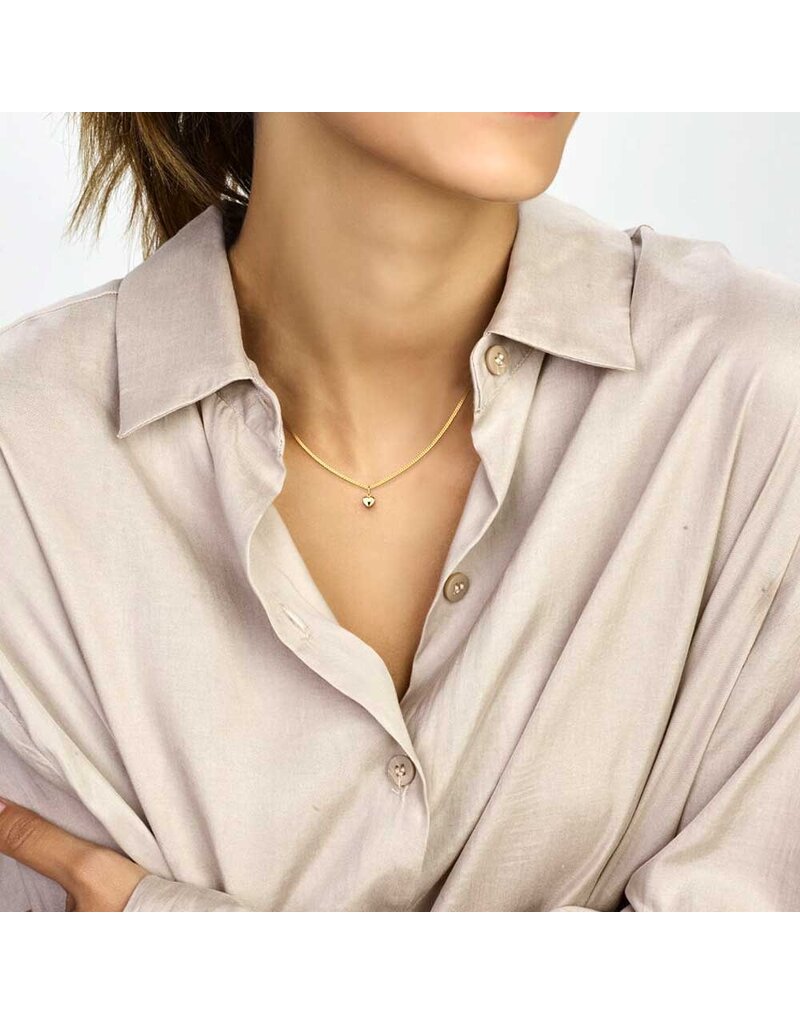 Hart hanger - 14 krt goud