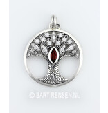 Tree of life pendant - sterling silver