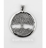 Tree of life pendant - sterling silver