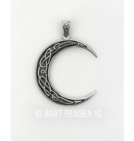 Moon Pendant - Silver