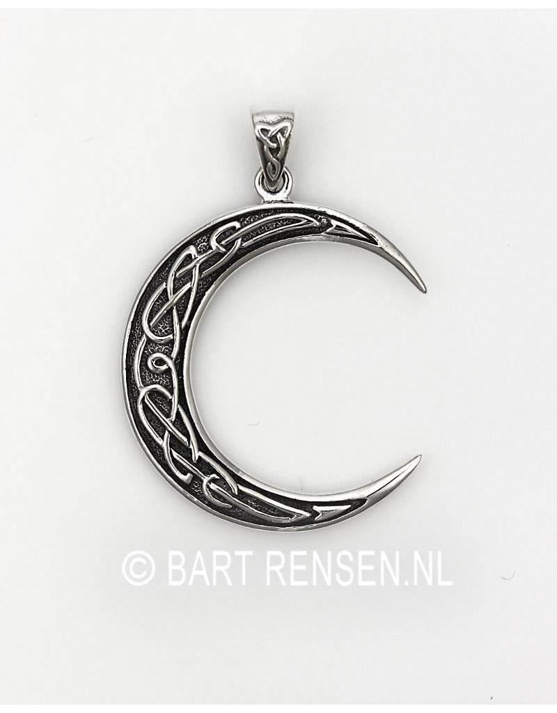 Moon Pendant - sterling silver