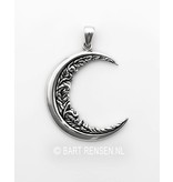 Moon Pendant - sterling silver