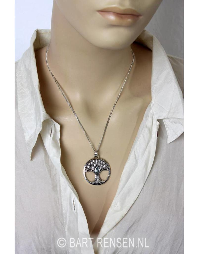 Tree of life pendant - sterling silver