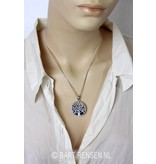 Tree of life pendant - sterling silver