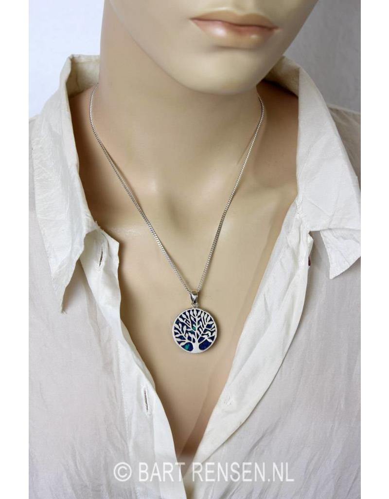 Tree of life pendant - sterling silver