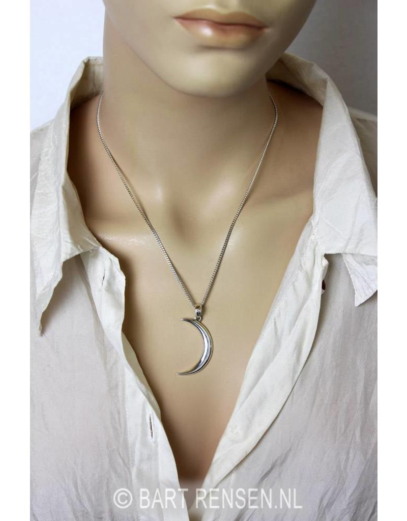 Maan hanger - echt zilver