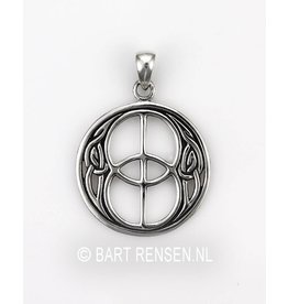 Chalice Well  pendant - Silver