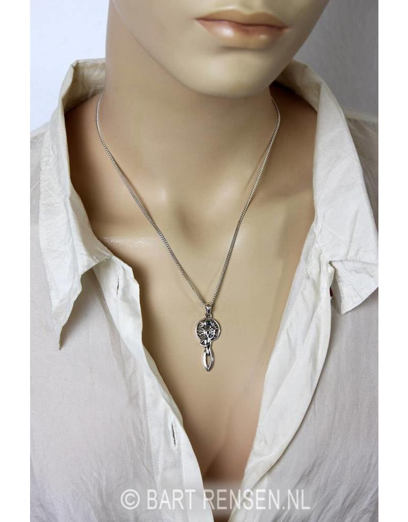 Goddess Pendant - sterling silver