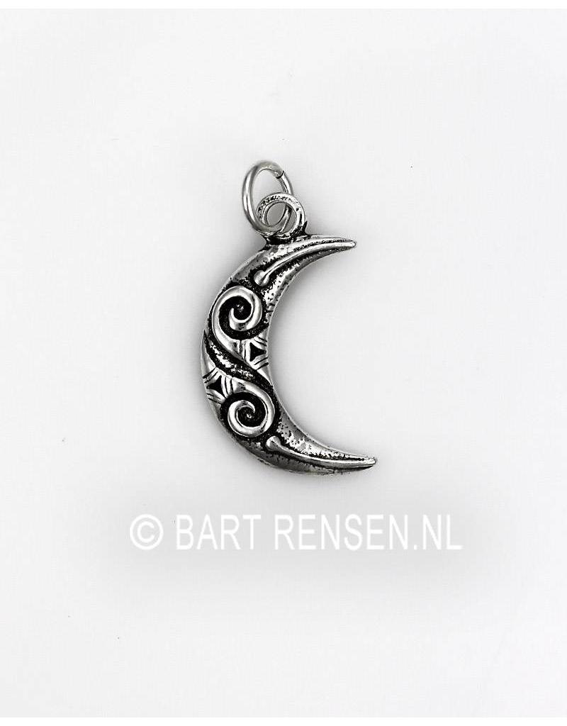 Moon Pendant - sterling silver