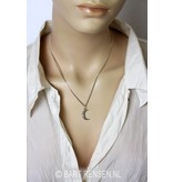 Maan hanger - echt zilver