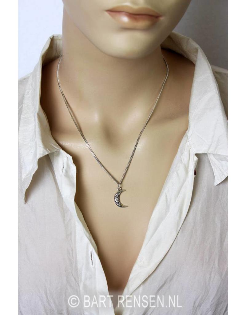 Moon Pendant - sterling silver