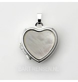 Medallion with mother-of-pearl - sterlingl silver