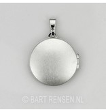 Medallion pendant - sterling silver