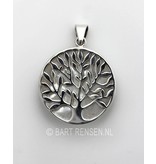 Tree of life pendant - sterling silver