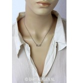 Infinity-Lemniscate pendant - sterling silver
